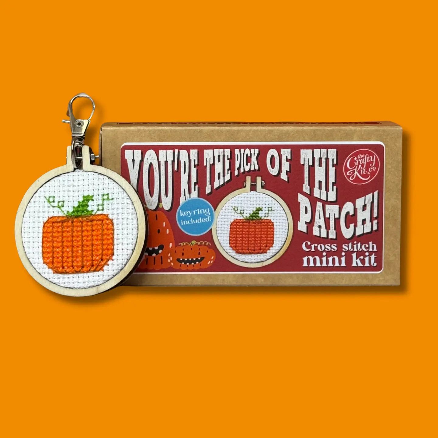 You're the Pick of the Patch Mini Cross Stitch Kit