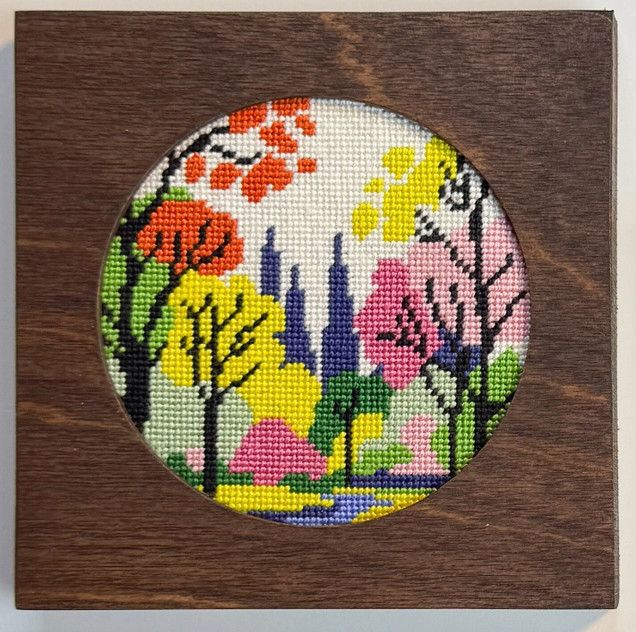 4" Square Self-Finishing Frame: White