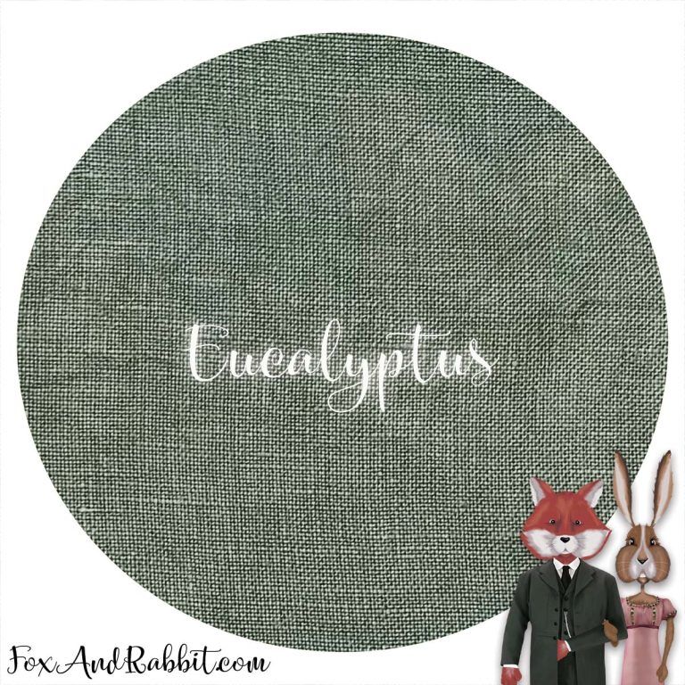 Aida 18 Ct-Eucalyptus: Fat Quarter
