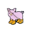Pig in Yellow Boots Needle Minder