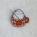 Pumpkin Spice Latte Needle Minder