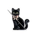 Black Cat Needle Minder