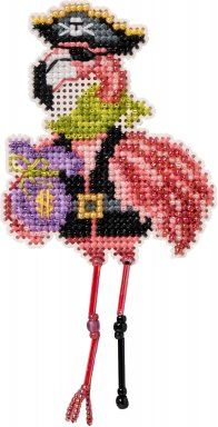 MH18-2623: Pirate Flamingo