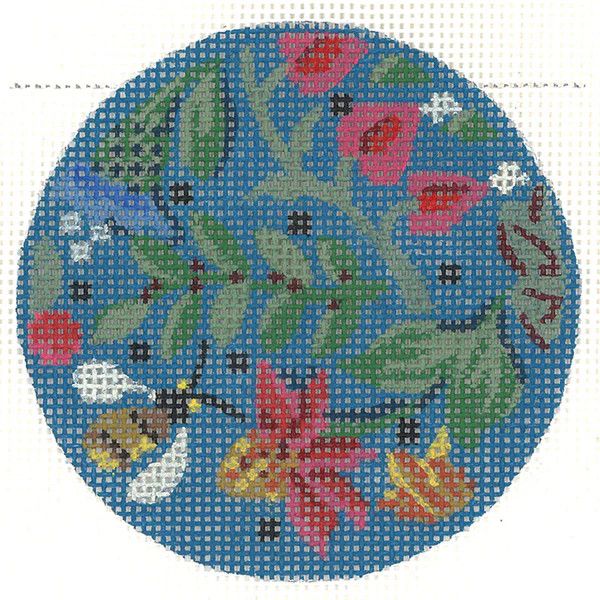 KCBJ18: Folk Art Flowers Round