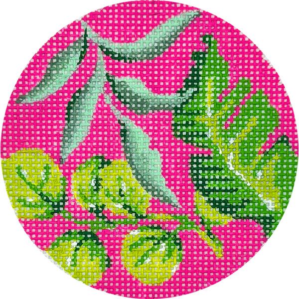 KCBJ24: Fuchsia Banana Leaf
