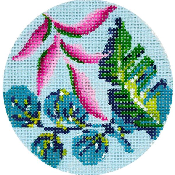 KCBJ25: Aqua Teal Banana Leaf