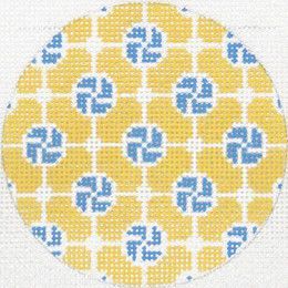 SOS1013: Blue &amp; Yellow Pinwheels