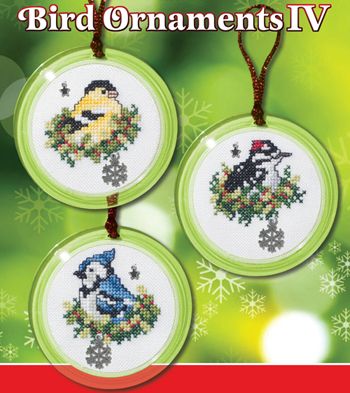 Bird Ornaments IV