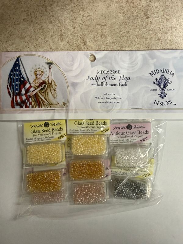 Lady of the Flag Embellishment Pack