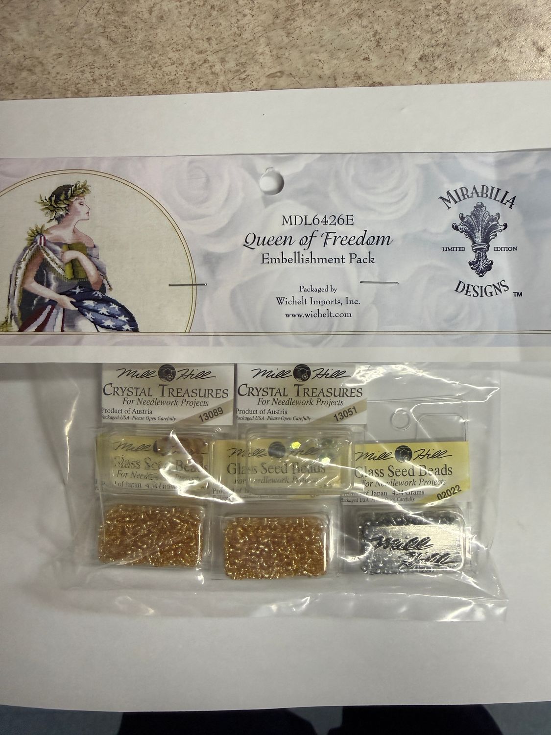 Queen of Freedom Embellishment Pack