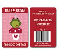 Hoppy Heart Bag Charm
