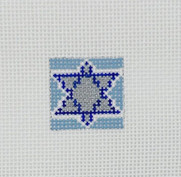 BW518: Star of David 1" Square
