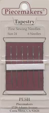 Piecemaker Tapestry Needle: Size 24