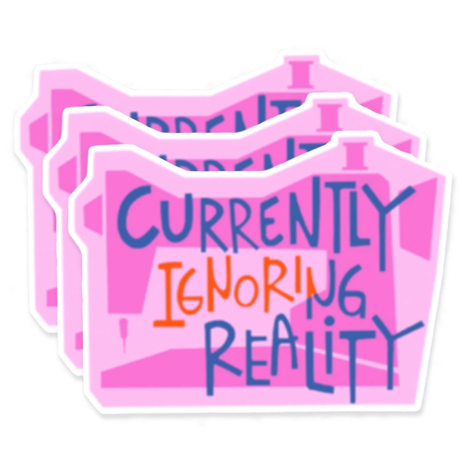 Currently Ignoring Realty Sticker