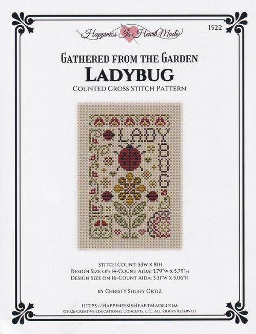 Gathered From the Garden: Ladybug