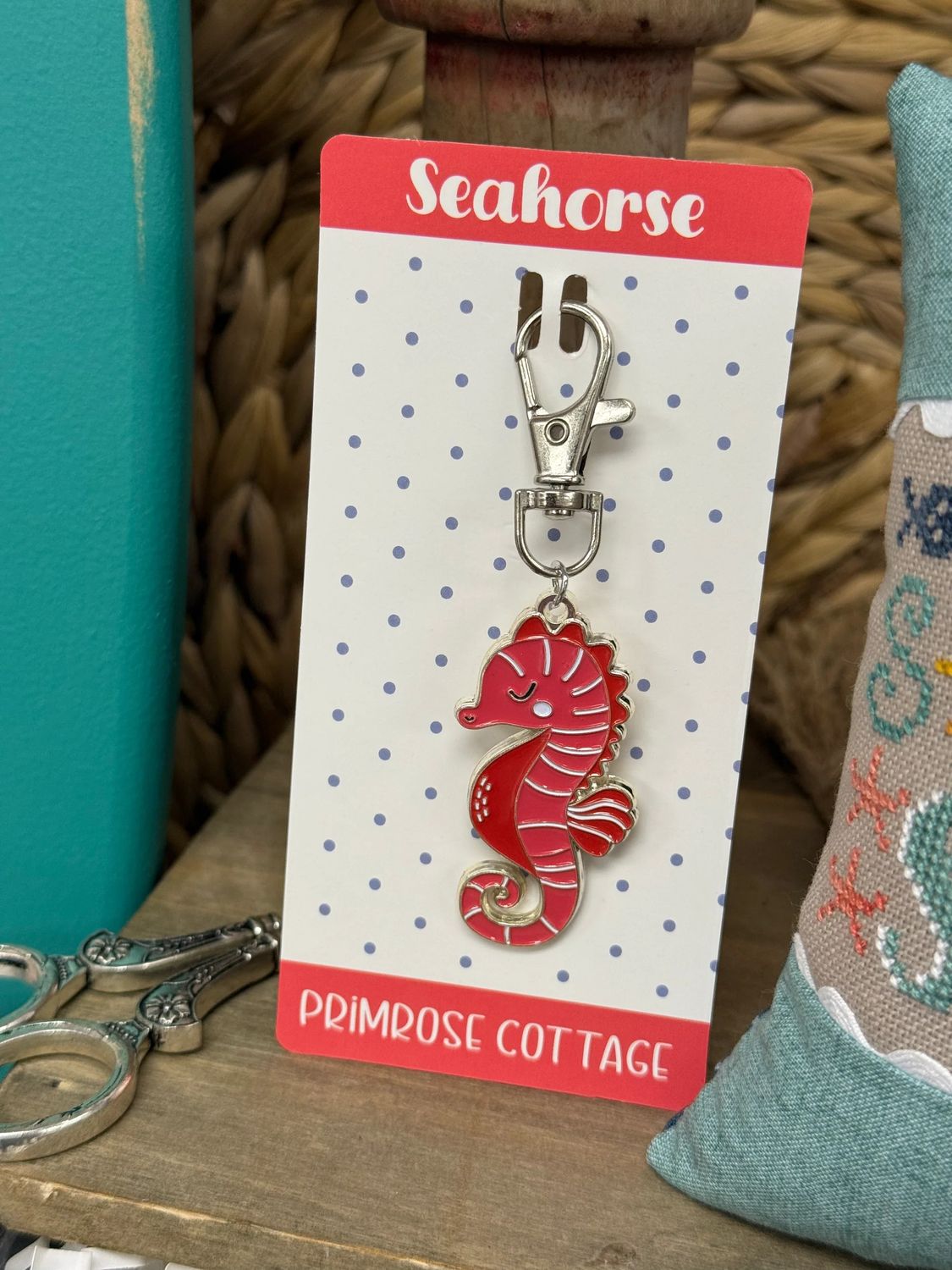 Seahorse Bag Charm