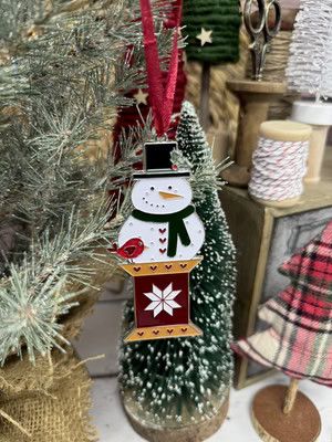 Snowman Ornament