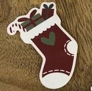 Christmas Stocking Sticker