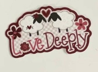 Love Deeply Sticker
