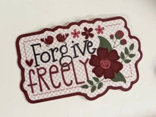 Forgive Freely Sticker
