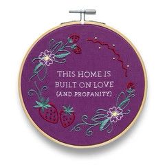 This Home is Built on Love... Embroidery Kit