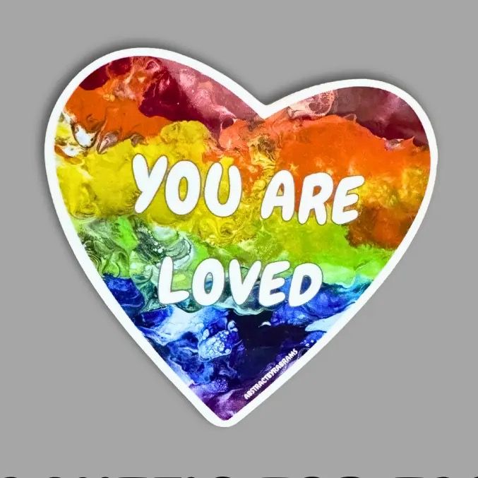 You Are Loved Car Magnet