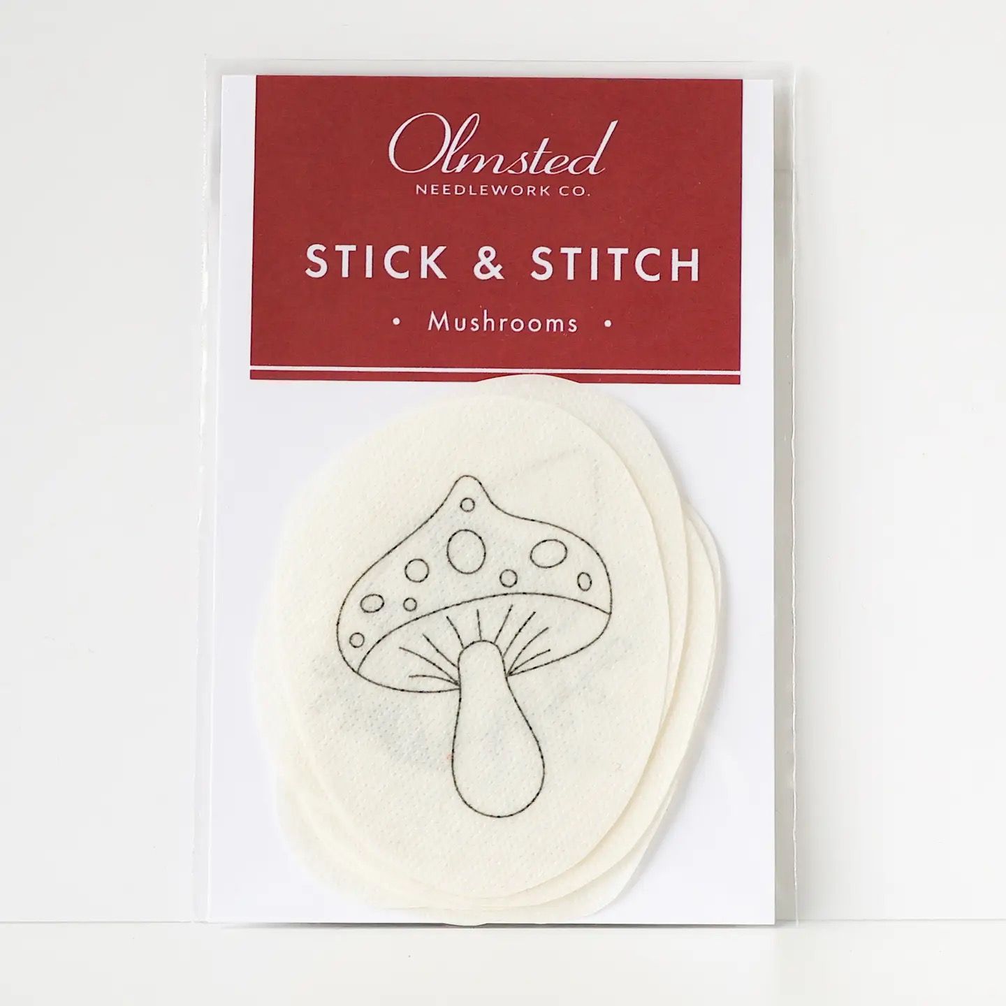 Stick &amp; Stitch: Mushrooms (9 Designs)