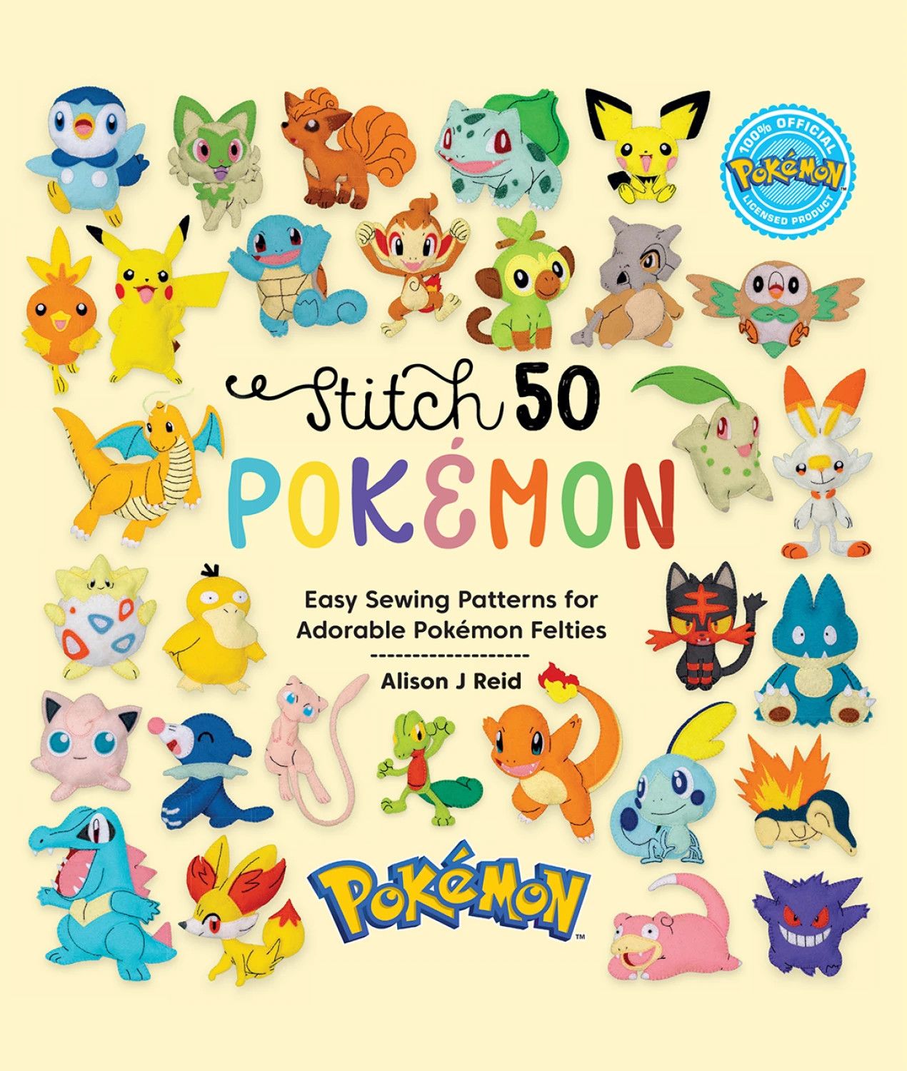 Stitch 50 Pokemon Sewing Patterns