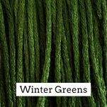 Belle Soie: Winter Greens