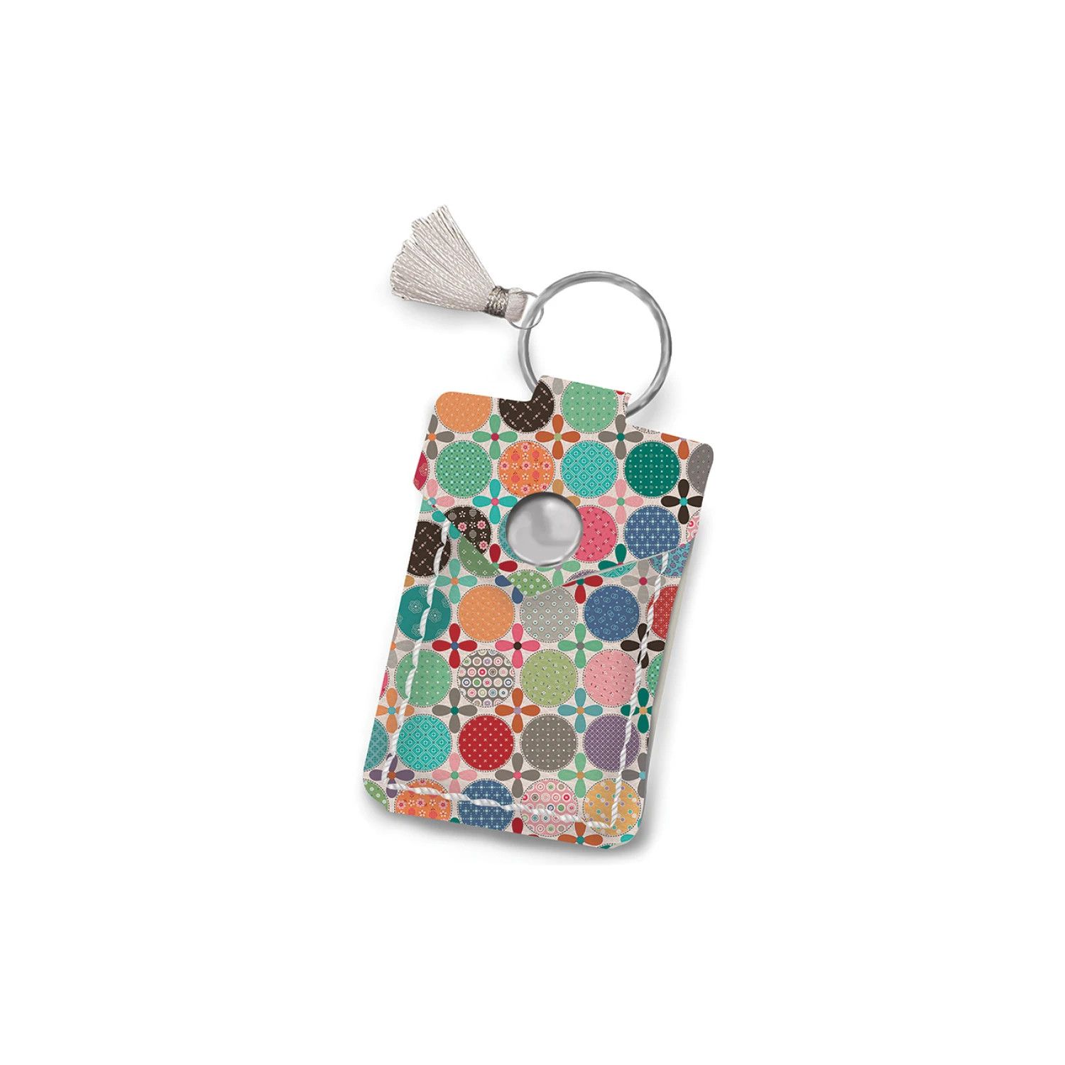 Leather Scissor Pouch: Daisy Dots