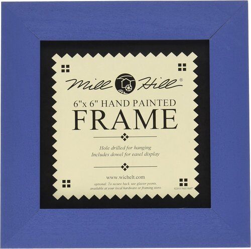 MH - Periwinkle Frame: 6"x6"