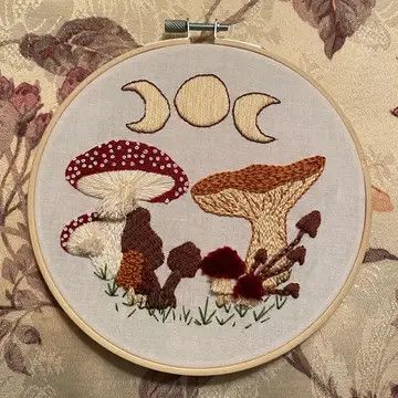 Mushie Sampler Embroidery Kit