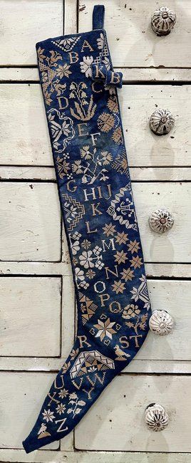 Quaker Stocking &amp; Sampler
