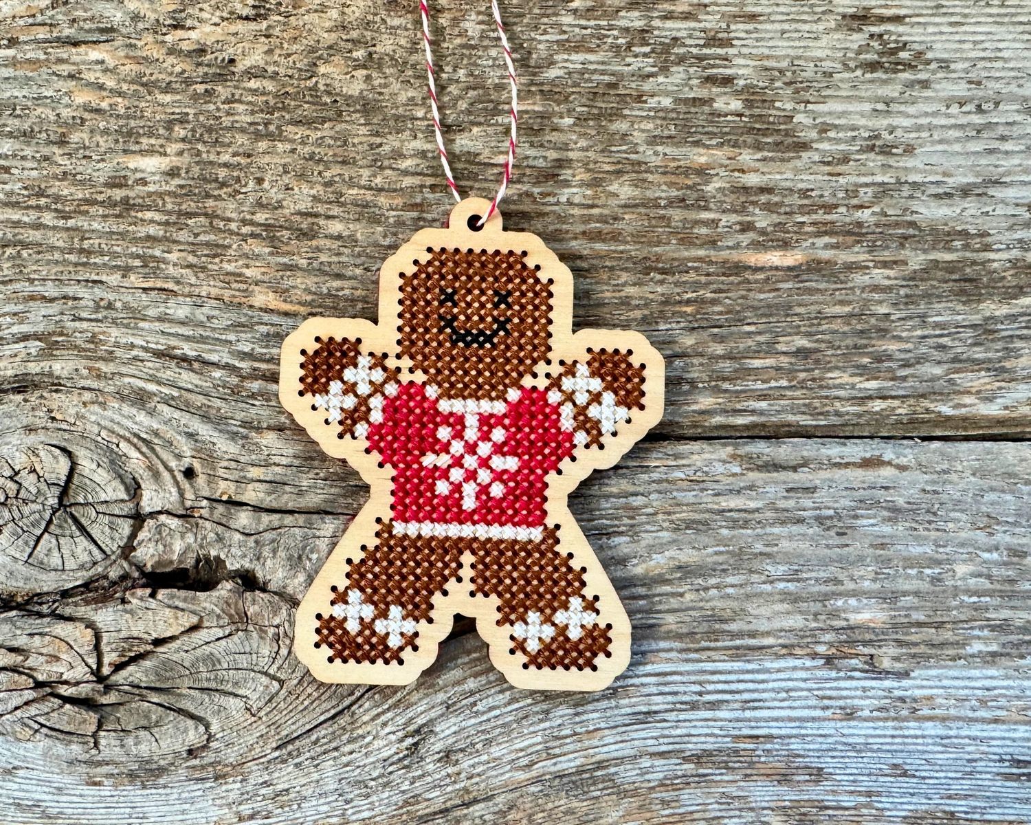 Gingerbread Boy Ornament Kit
