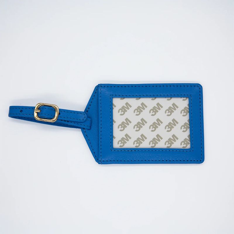 Leather Luggage Tag: Swell