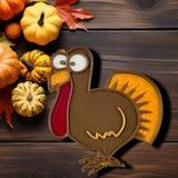 Turkey Needle Minder (3D)