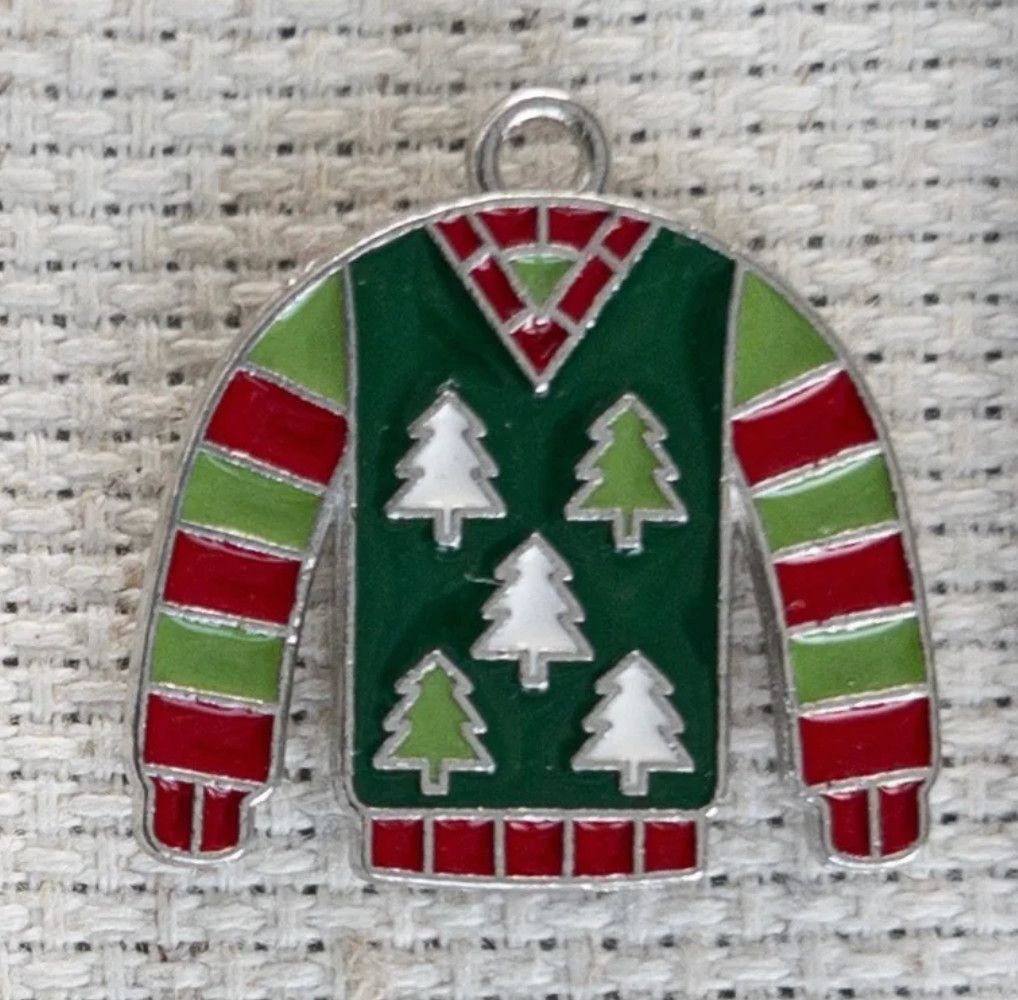Pine Trees Sweater Needle Minder