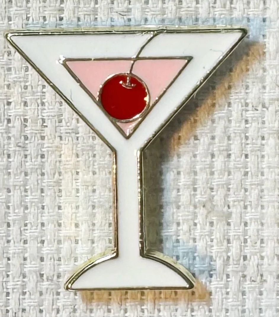 Martini Cocktail Needle Minder