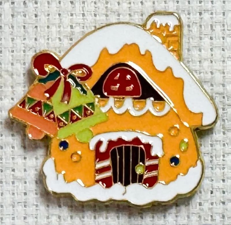 Gingerbread House Needle Minder