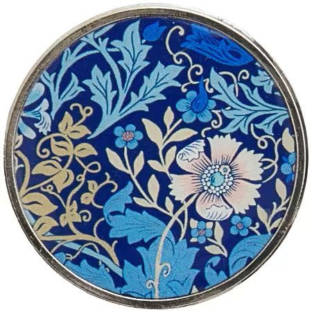 Blue Floral Needle Minder