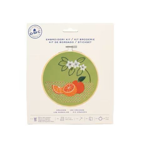 DMC Oranges Embroidery Kit