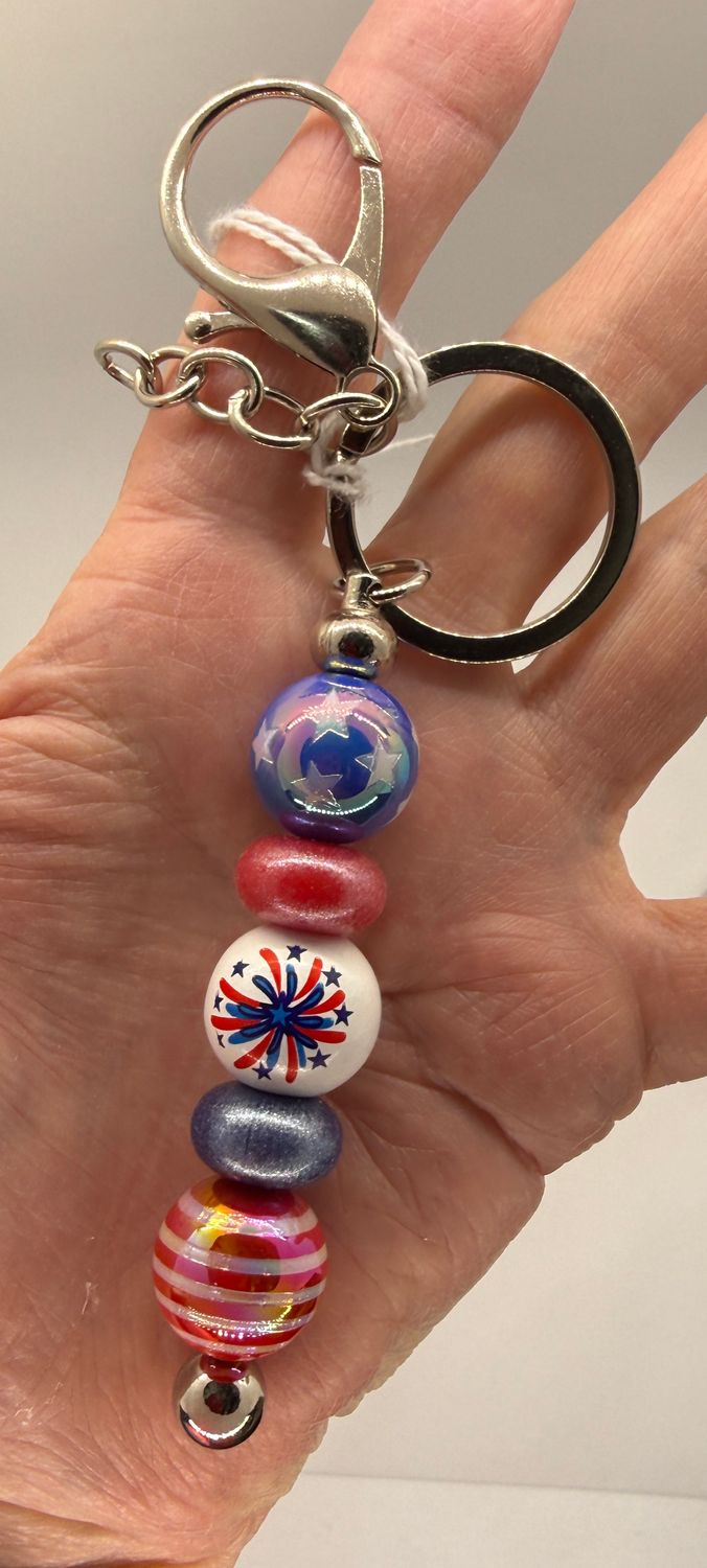 Fireworks Scissor Fob