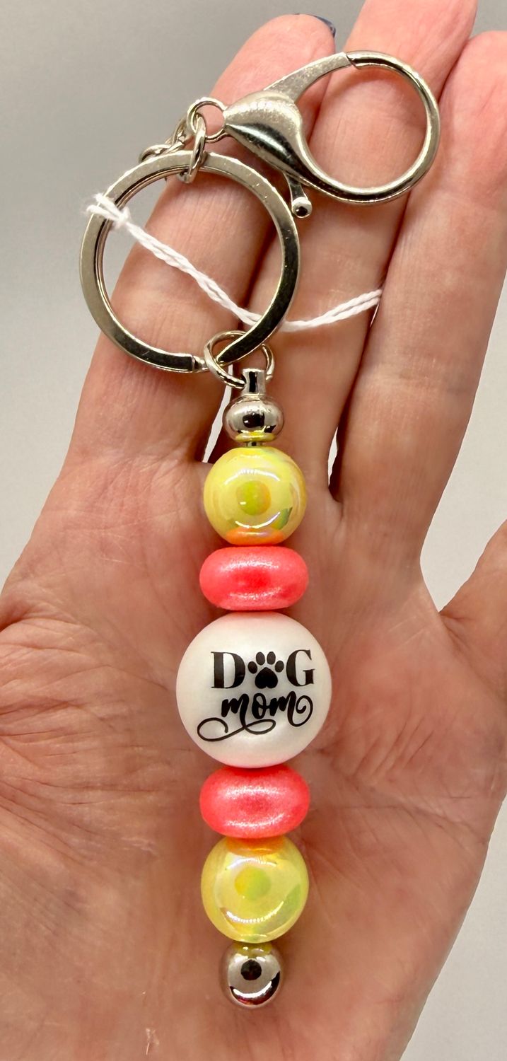 Dog Mom Scissor Fob