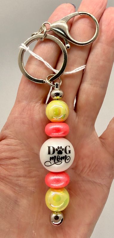 Dog Mom Scissor Fob
