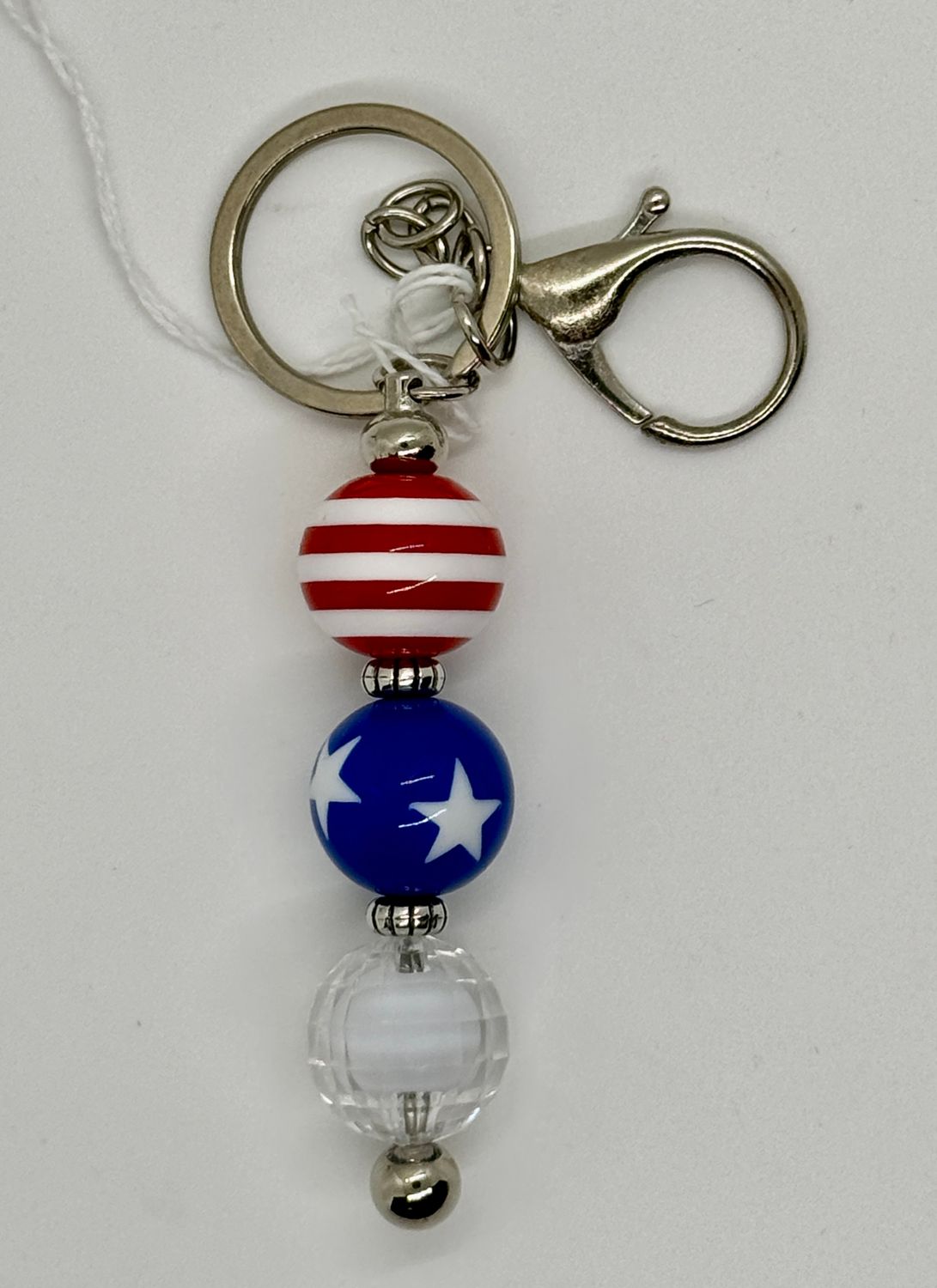 Red, White &amp; Blue Scissor Fob