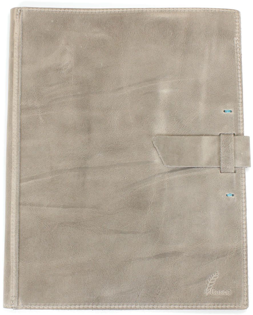 Itasca Leathergoods Red Eye Portfolio - Cinder