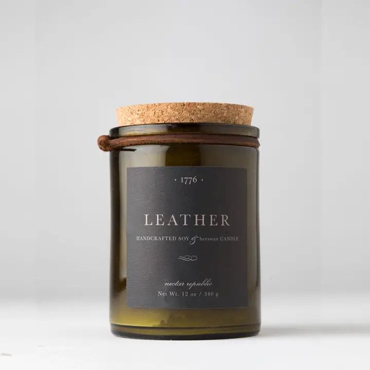 Nectar Republic 1776 Candle - Leather