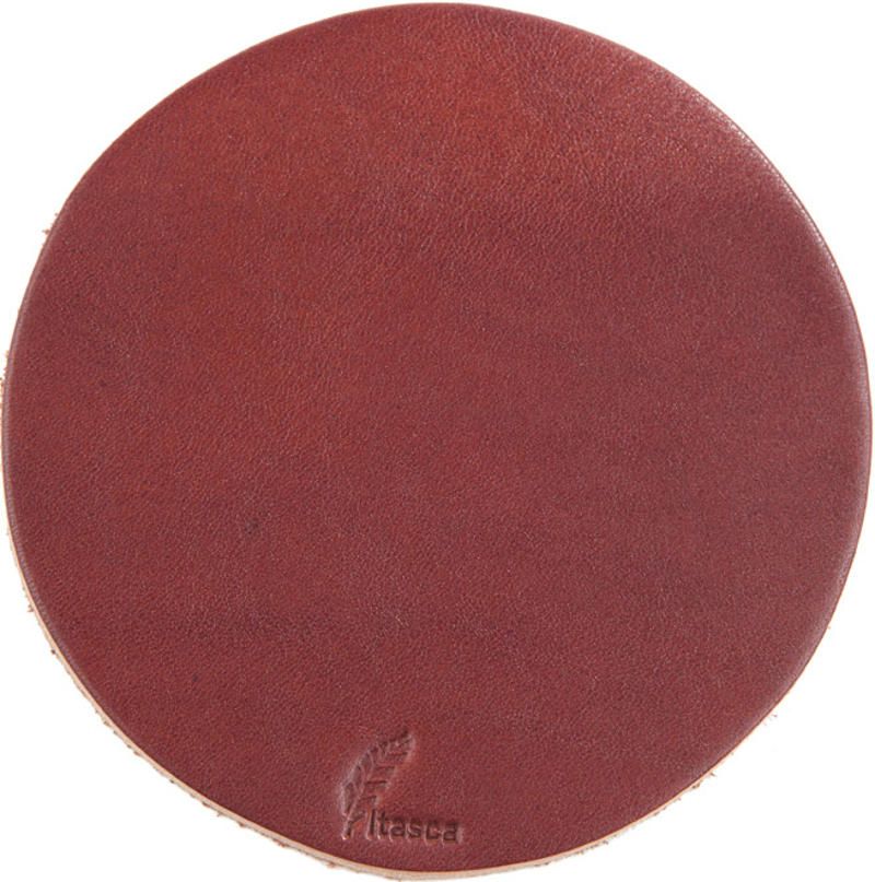 Itasca Leathergoods Watab Coaster - Russet