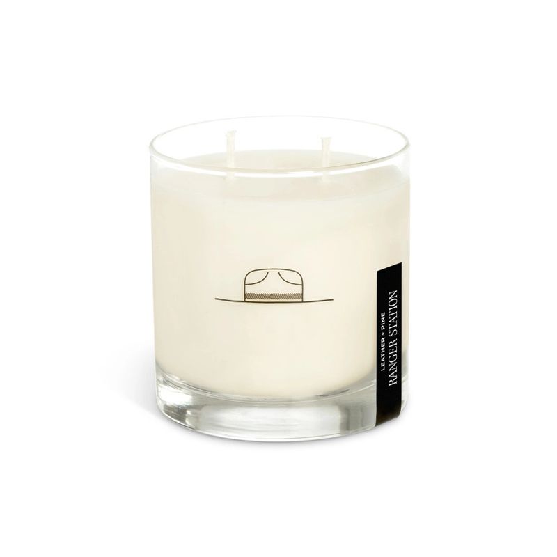 Ranger Station Candle - Leather + Pine
