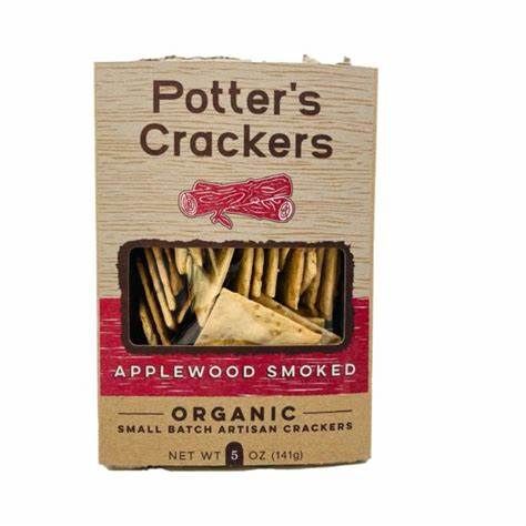 Potter&#39;s Crackers - Applewood Smoked